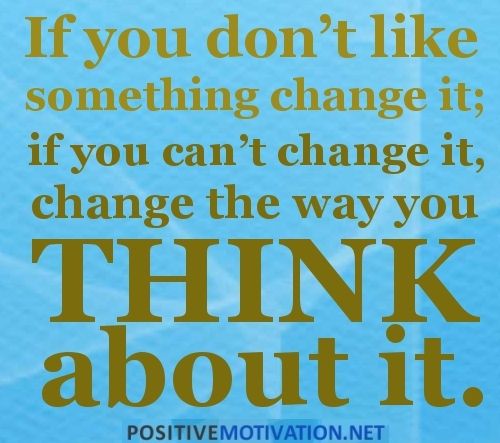 change and think