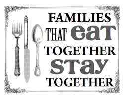 images family that eat together