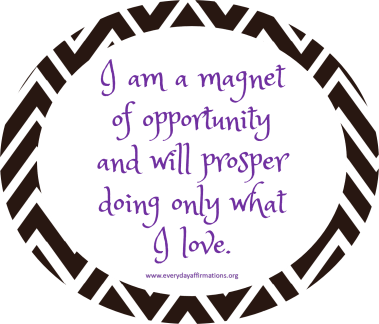 Affirmation of the week