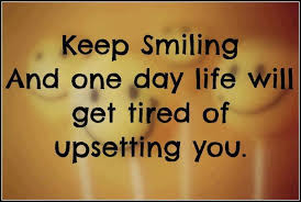 keep smiling