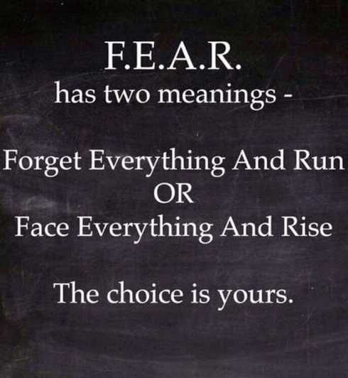 fear choice