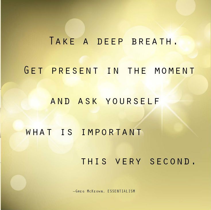 remain calm