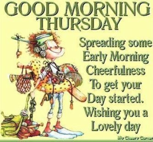 good morning thursday