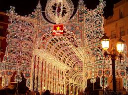 Valencia fallas de noche 1